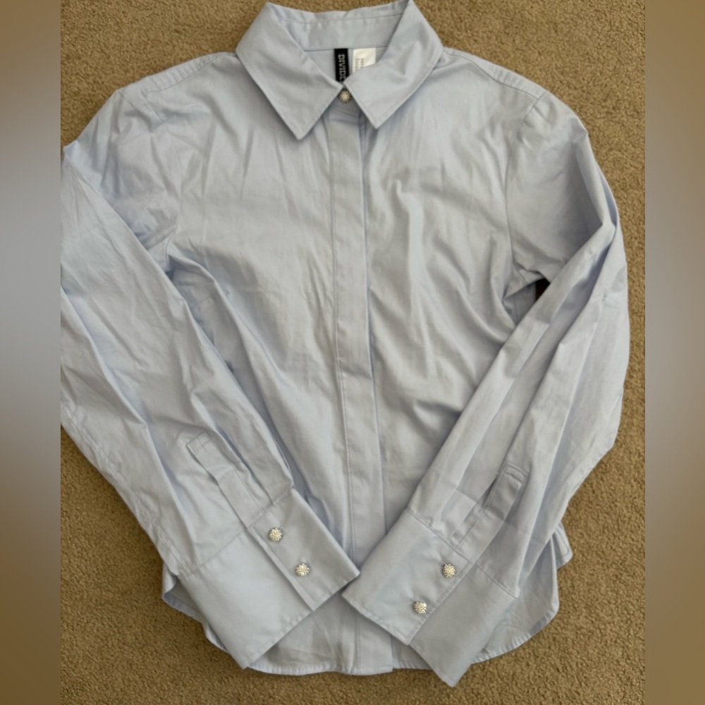 Light Blue Button Down Long Sleeve